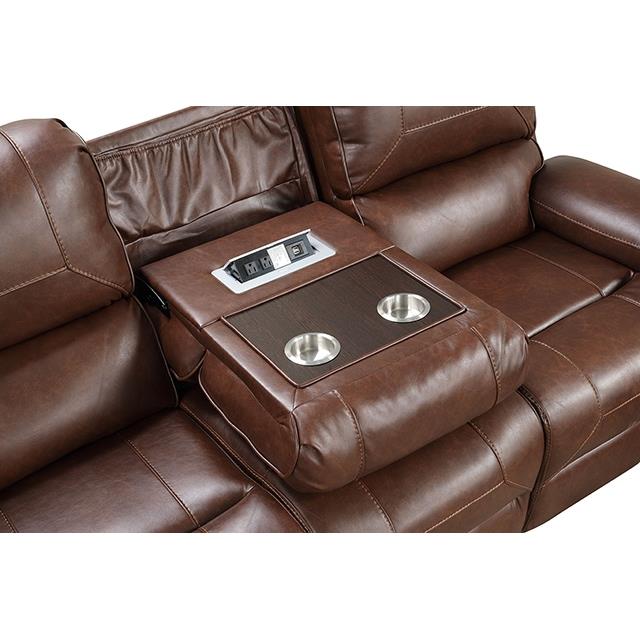  Furniture of America Tepic TM6012BR-SF Sofa IMAGE 3