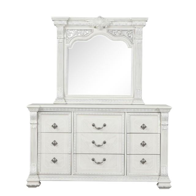  Furniture of America Promenade FM70001WH-D Dresser IMAGE 6
