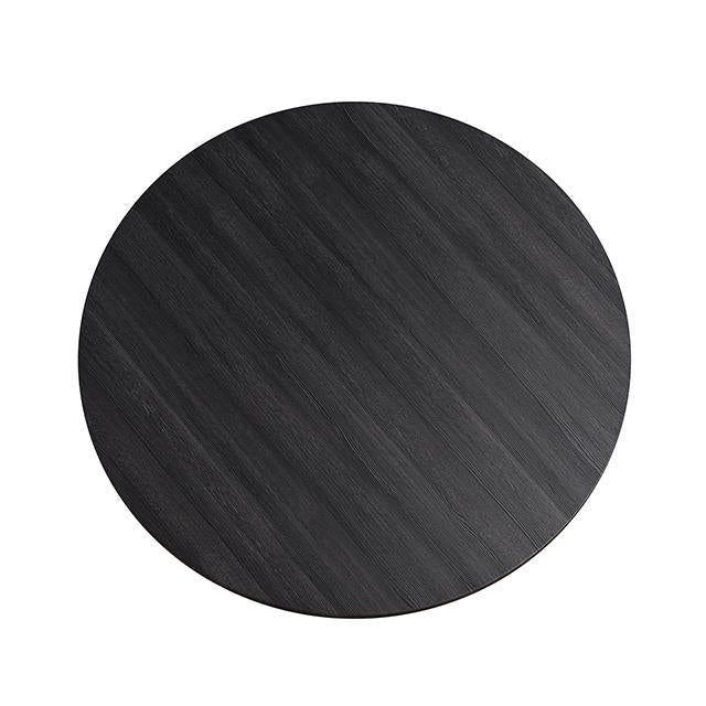  Furniture of America Oberto SL3406DG-RT Round Dining Table IMAGE 3