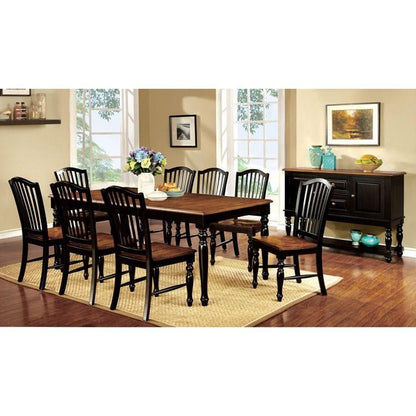  Furniture of America Mayville CM3431T-7PC 7 Pc Dining Table Set IMAGE 1