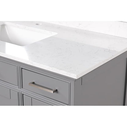  Furniture of America Soline TM-CT003WH-48+03GY Vanity Set IMAGE 2