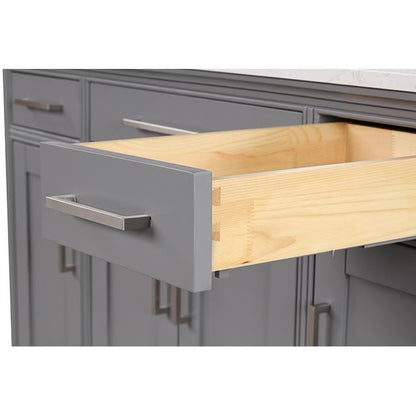  Furniture of America Soline TM-CT003WH-48+03GY Vanity Set IMAGE 7
