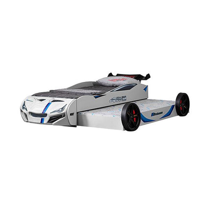  Furniture of America Tracklite FOA7735WH-BED Car Bed IMAGE 6