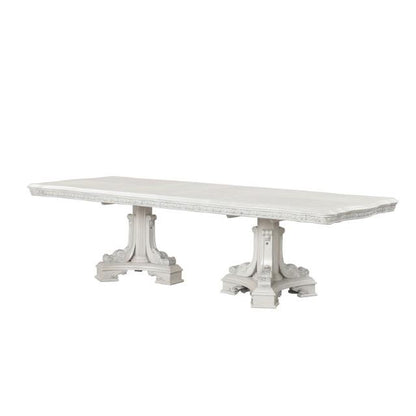  Furniture of America Stella Mia FM31000WH-T-TABLE Dining Table IMAGE 1