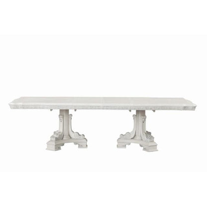  Furniture of America Stella Mia FM31000WH-T-TABLE Dining Table IMAGE 2