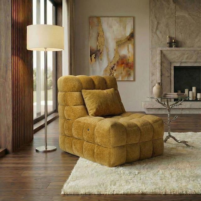  Furniture of America Kamili FM-AC6015YL-MC Massage Chair IMAGE 2