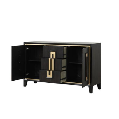  Furniture of America Hagerman FM3410NT-SV Sideboard IMAGE 4