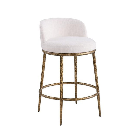  Furniture of America Rilva FM37014GD-PC Counter Height Stool IMAGE 1