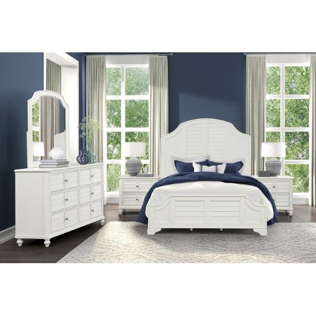  Furniture of America Whitehaven FM7708WH-EK-BED King Bed IMAGE 3