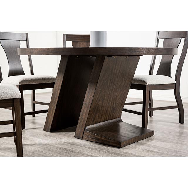 Furniture of America Holsworthy FM3600ES-RT-5PC 5 Pc Dining Table Set IMAGE 2