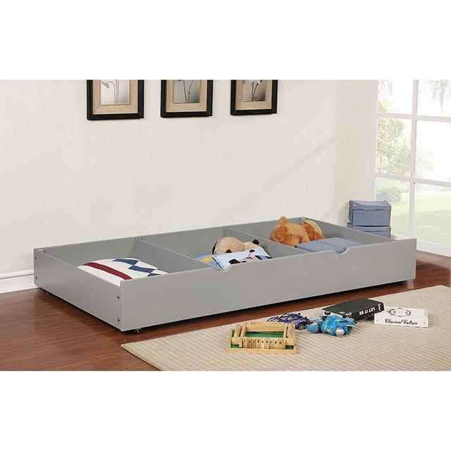  Furniture of America Grano FM-TR453-GY Trundle IMAGE 2