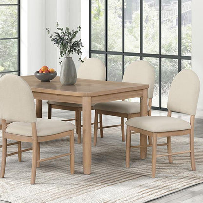  Furniture of America Rheinfall FM3426NT-T-5PC 5 Pc Dining Table Set IMAGE 6