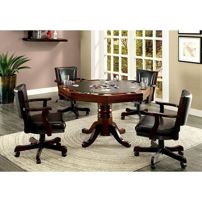  Furniture of America Rowan CM-GM339T-5PC 5 Pc Dining Table Set IMAGE 2