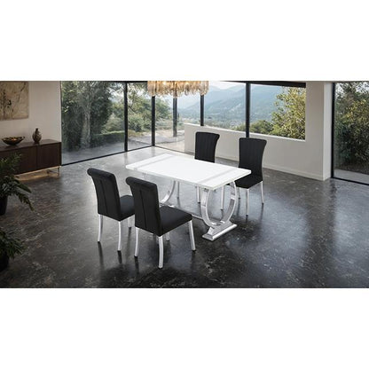  Furniture of America Holstebro FM37007SB-SC-2PK Set Of 2 Side Chair IMAGE 2