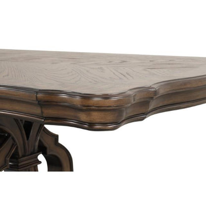  Furniture of America Leovanni FM31003DB-T-TABLE Dining Table IMAGE 5