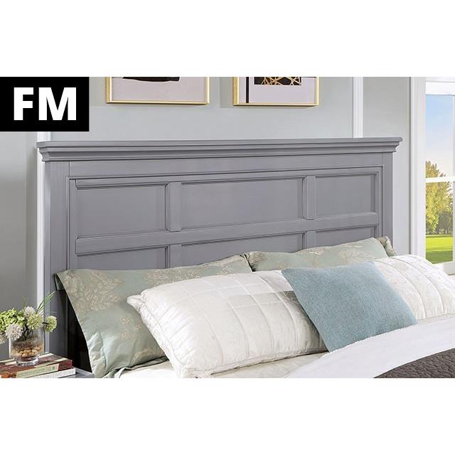  Furniture of America Castlile FM7413GY-Q-BED Queen Bed IMAGE 3