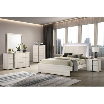  Furniture of America Horten FM7200WH-Q-BED Queen Bed IMAGE 2