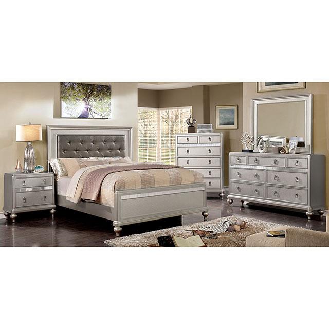  Furniture of America Avior CM7170SV-N Night Stand IMAGE 3