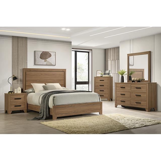  Furniture of America Panelli FM72017BR-N Nightstand IMAGE 2