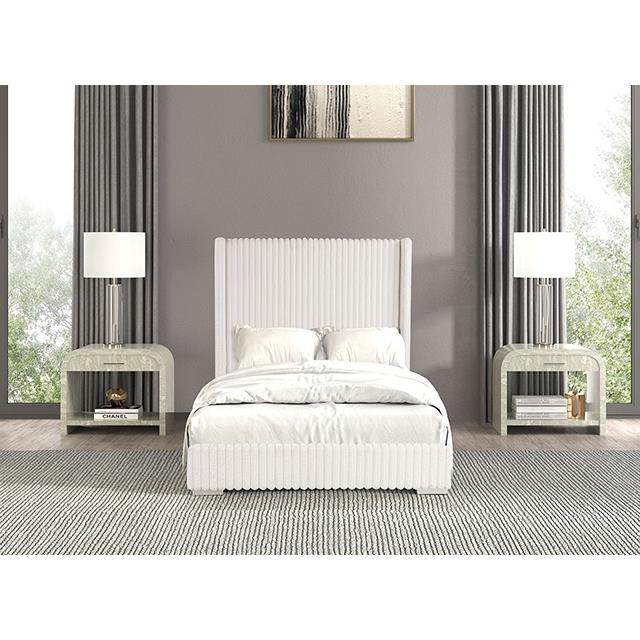 Furniture of America Cadwell FM7120WH-Q Queen Bed IMAGE 3
