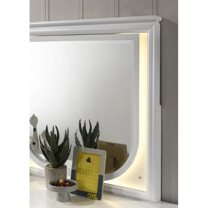  Furniture of America Lareina FM72081WH-M Mirror IMAGE 3