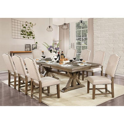  Furniture of America Julia CM3014T-7PC 7 Pc Dining Table Set IMAGE 1