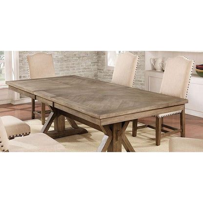  Furniture of America Julia CM3014T-7PC 7 Pc Dining Table Set IMAGE 3