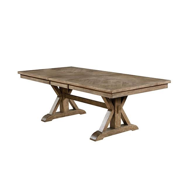  Furniture of America Julia CM3014T-7PC 7 Pc Dining Table Set IMAGE 4