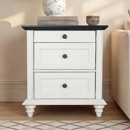  Furniture of America Hyde SL7201WH-N Nightstand IMAGE 1