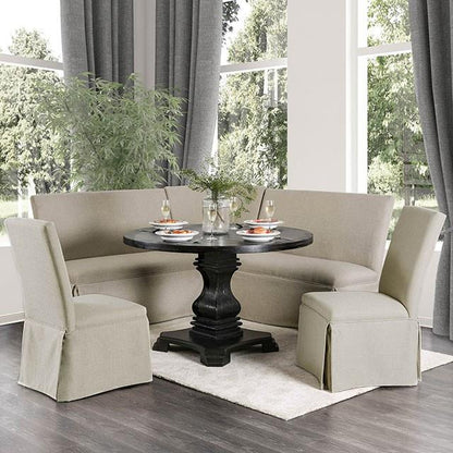  Furniture of America Nerissa CM3840RT-5PC-3564GY 5 Pc Dining Table Set IMAGE 5