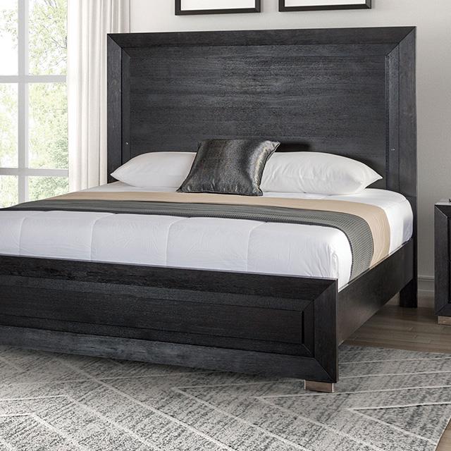  Furniture of America Ashbourne FM7415BK-EK-BED King Bed IMAGE 1