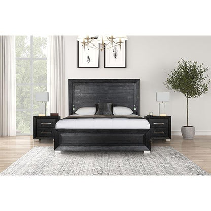  Furniture of America Ashbourne FM7415BK-EK-BED King Bed IMAGE 4
