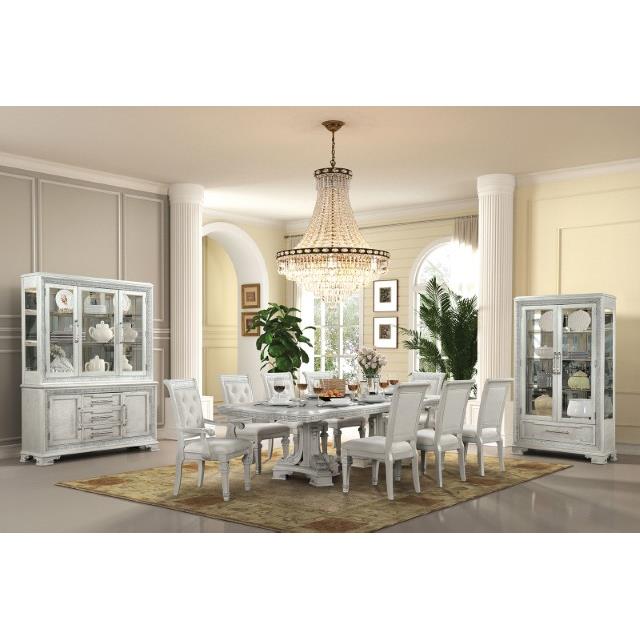  Furniture of America Stella Mia FM31000WH-SV Sideboard IMAGE 8