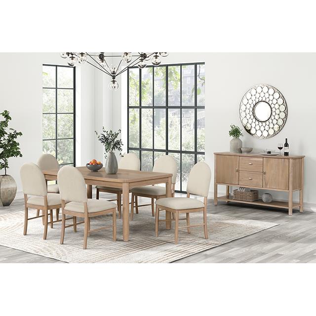  Furniture of America Rheinfall FM3426NT-SV Server IMAGE 2