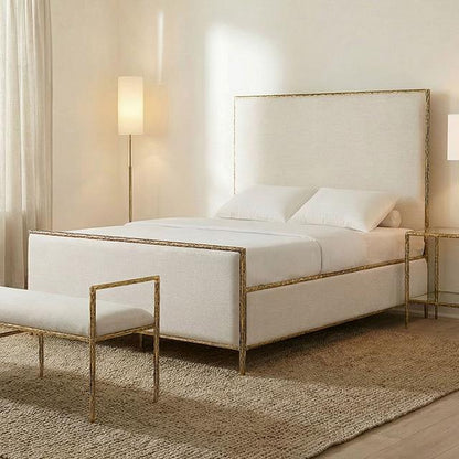  Furniture of America Valda FM77000GD-Q-3A Queen Bed IMAGE 1