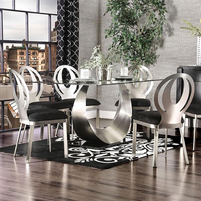  Furniture of America Orla CM3726T-7PC 7 Pc Dining Table Set IMAGE 8