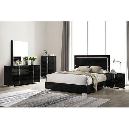  Furniture of America Sinistra FM7211BK-EK-BED King Bed IMAGE 2
