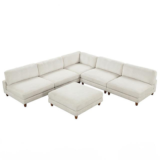  Furniture of America Dagenham FM6800BG-C Sectional IMAGE 1