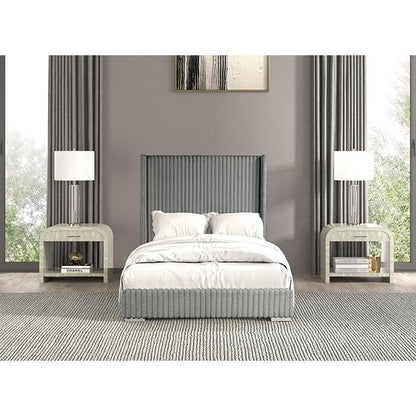  Furniture of America Cadwell FM7120GY-T Twin Bed IMAGE 3