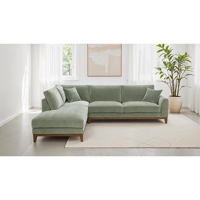  Furniture of America Watton FM64008GR-SECT-L Sectional IMAGE 2