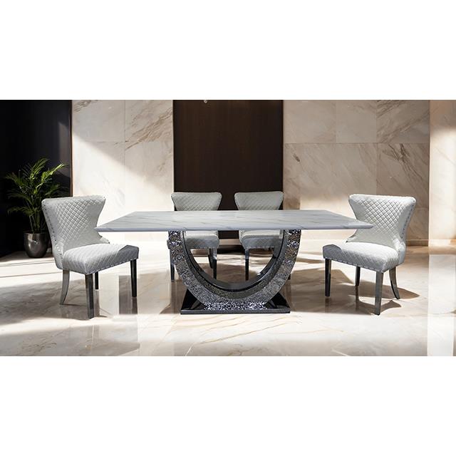  Furniture of America Portanova FM33014WH-SC-2PK Set Of 2 Chair IMAGE 2
