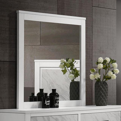 Furniture of America Darlene FM72018WH-M Mirror IMAGE 1