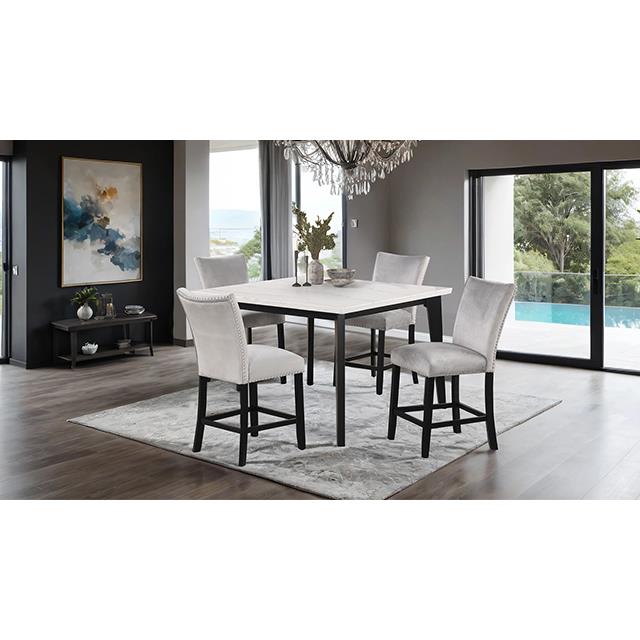  Furniture of America Sabro FM3330BK-ST-5PC 5 Pc Dining Table Set IMAGE 1