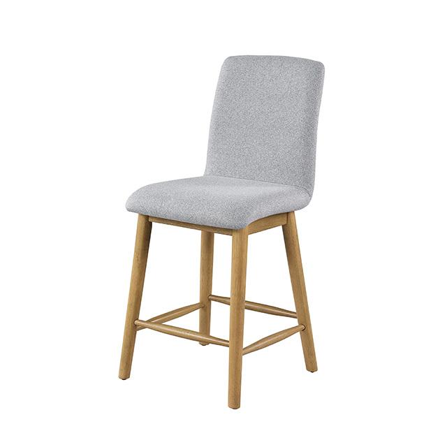  Furniture of America Tangier FM37009NT-PC-2PK Set Of 2 Counter Height Chair IMAGE 3