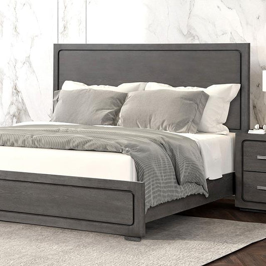  Furniture of America Crowthorne FM70100GY-EK-BED King Bed IMAGE 1