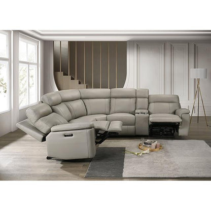  Furniture of America Oliverus FM69009TP-SECT-PM Power Sectional IMAGE 3