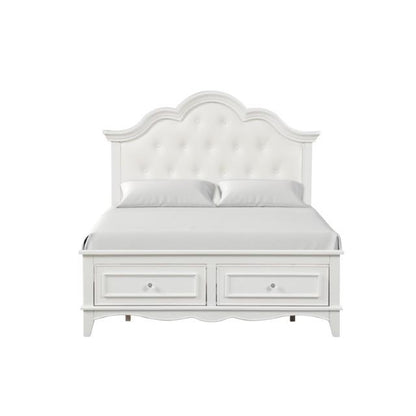  Furniture of America Naucalpan FM7456WH-T-BED Twin Storage Bed IMAGE 5