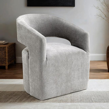  Furniture of America Tresa FM-AC3002LG Arm Chair with Casters IMAGE 1