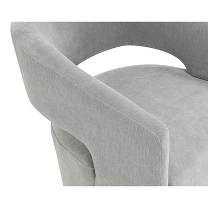  Furniture of America Tresa FM-AC3002LG Arm Chair with Casters IMAGE 5