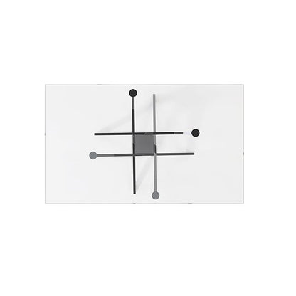  Furniture of America Silveria FM37001SV-T-7PC 7 Pc Dining Table Set IMAGE 3